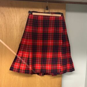 Red Plaid Women's Kilt from Richardson Tartan Shop
